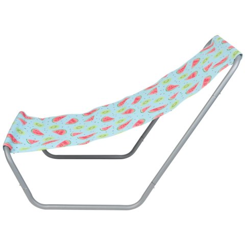 LEŻAK OGRODOWO - PLAŻOWY SKŁADANY I TORBA FRUIT MELON