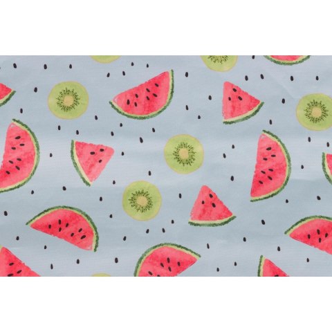 LEŻAK OGRODOWO - PLAŻOWY SKŁADANY I TORBA FRUIT MELON