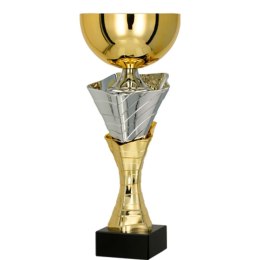 Puchar metalowy złoto-srebrny