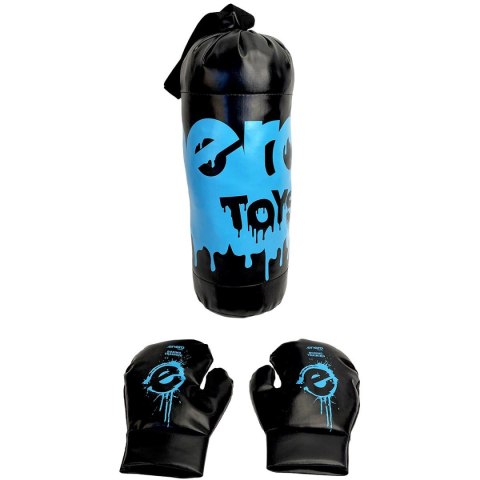 ZESTAW BOKSERSKI DLA DZIECI WOREK I RĘKAWICE ENERO TOYS