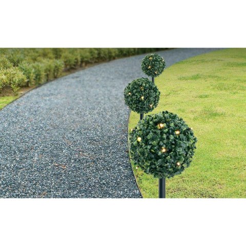 ZESTAW LAMP SOLARNYCH 3 KUL BUKSZPANOWYCH 27 LED