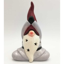 FIGURKA ŚWIĄTECZNA MIKOŁAJ SKRZAT LED 20CM