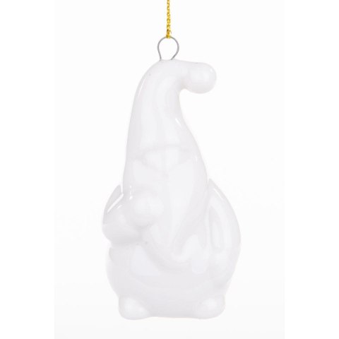 MIKOŁAJ ŚWIĄTECZNY CERAMICZNY BOMBKA 7,8CM 1 szt