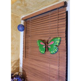 MOTYL DEKORACYJNY 26CM ZIELONY