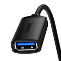 Przedłuzacz Baseus USB 3.0 męski do żeński, AirJoy series, 3m (czarny)