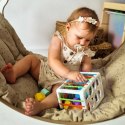 WOOPIE BABY Elastyczna Kostka Sensoryczna Sorter dla Dzieci Kolorowe Kształty Alfabet 15 el.