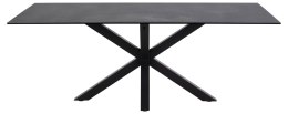 Stół MIRIAM kolor czarny 200x100 actona - TABLE/DINING/ACT/MIRIAM/CERAMICBLACK+BLACK/200x100