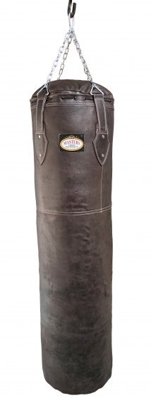 Worek bokserski skórzany 140 cm x 40 cm pełny - WWS-14040-1 NO1 czekoladowy SERIA KOLEKCJONERSKA