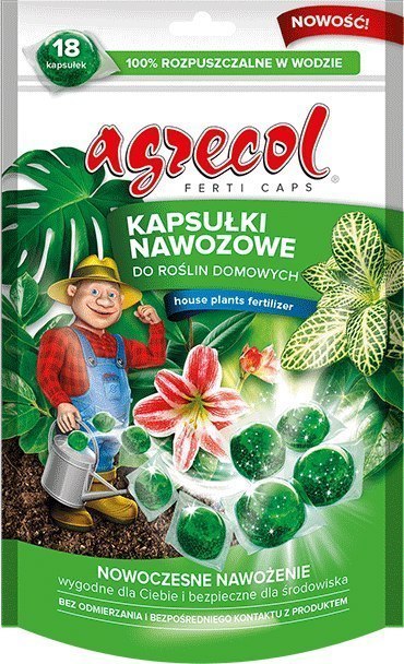 Kapsułki Nawozowe do Roślin Domowych 70g Agrecol