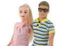 Lalka Rodzina Chłopak Dziewczyna Lucy w Ciąży Kevin Bobas Akcesoria