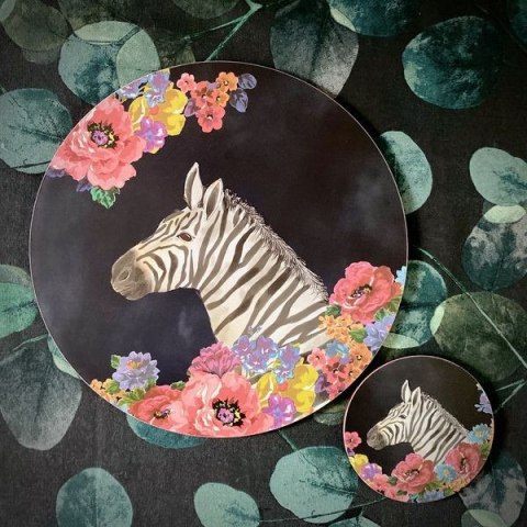 Mikasa Safari Podkładki Okrągłe Małe 4 szt