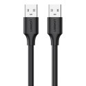 Kabel USB 2.0 A-A UGREEN US102 0.25m (czarny)