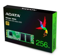 Dysk SSD A-DATA ASU650NS38-512GT-C Ultimate (M.2 2280″ /512 GB /SATA III (6 Gb/s) /550MB/s /510MB/s)