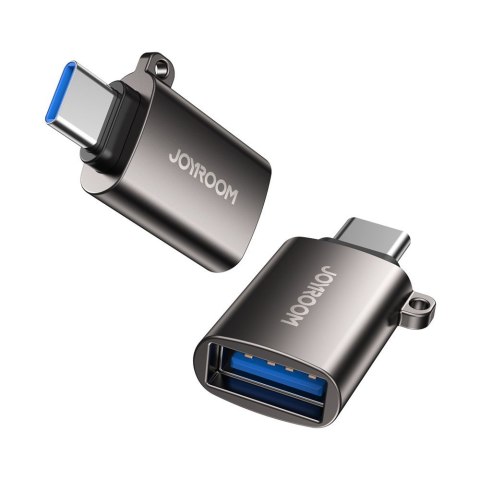 Adapter przejściówka USB 3.2 Gen 1 męski - USB-C żeński czarny