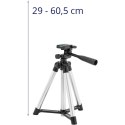 Statyw tripod do lasera krzyżowego aparatu 29-60.5 cm gwint 1/4''