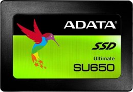 Dysk SSD A-DATA ASU650SS-256GT-R Ultimate (2.5″ /256 GB /SATA III (6 Gb/s) /520MB/s /450MB/s)