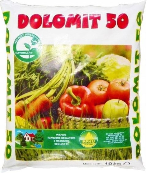Nawóz Dolomit 50 Wapno 20kg