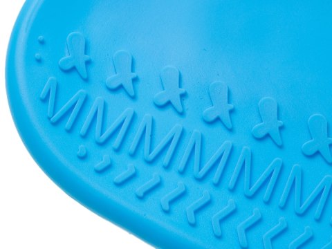 Gumowe wodoodporne ochraniacze na buty rozmiar "35-39" - niebieskie
