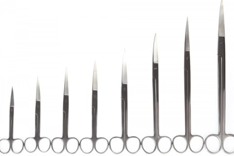 Nożyczki Akwarystyczne Zagięte 14,5 Cm Precyzyjne Jakość