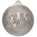MEDAL METALOWY PIŁKA NOŻNA FI 70 MMC3070 - SREBRNY