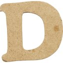 Litera D z MDF H: 4 cm 10 szt.