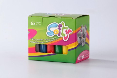 Zestaw mas Softy 6x62 g kol. Podstawowe