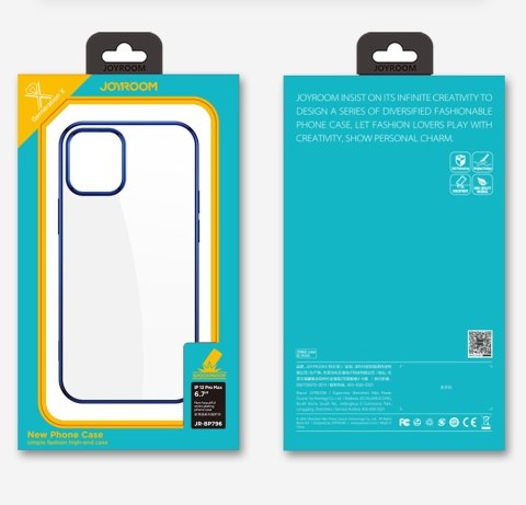 NBS ultra cienkie przezroczyste etui z metaliczną ramką do iPhone 12 Pro Max zielony