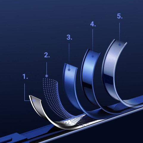 NBS ultra cienkie przezroczyste etui z metaliczną ramką do iPhone 12 Pro Max zielony