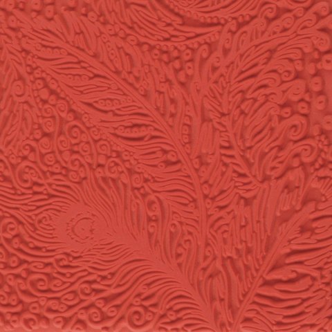 Płytka z teksturą Pawie Pióra 9x9 cm