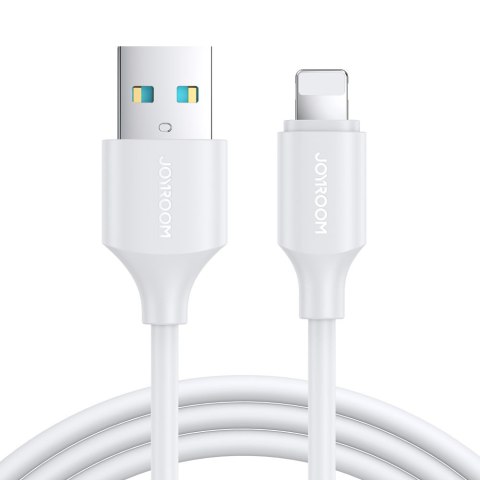 Kabel do ładowania i transmisji danych iPhone USB - Lightning 2.4A 2m biały