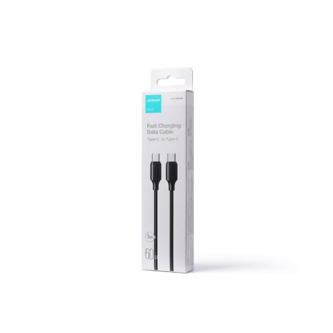 Kabel przewód USB-C - USB-C 480Mb/s 60W 1m czarny