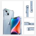 Żelowe etui do iPhone 14 Plus ze wzmocnionymi rogami Protective Case przezroczyste