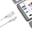 Przewód kabel USB - USB-C 2.1A 1m biały