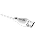 Przewód kabel USB - micro USB 2.4A 1m biały