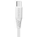 Przewód kabel USB - micro USB 5A 1m biały