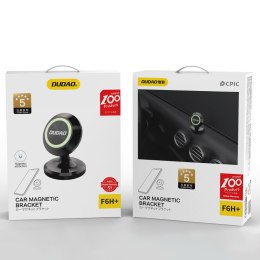 Uchwyt samochodowy na telefon F6H+ magnetyczny na deskę czarny