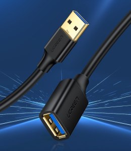 Przedłużacz do kabla przewodu USB 3.0 1.5m czarny