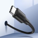 Kabel przewód USB-C do ładowania i transferu danych 3A 0.5m czarny
