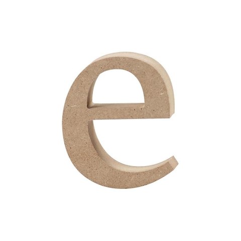 Litera e z MDF H: 8,4 cm