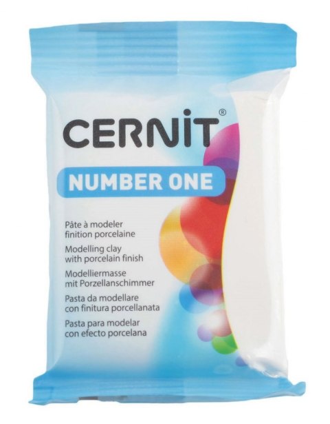 Modelina Cernit Biała Półprzezr. 56 g