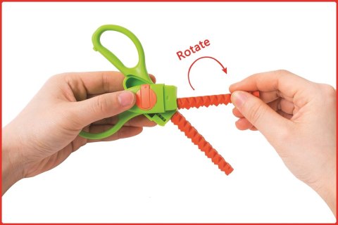 Nożyczki z 3 Ostrzami tnące w 9 wzorów