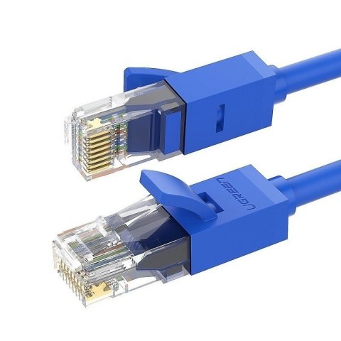 Kabel sieciowy UGREEN NW102 Ethernet RJ45, Cat.6, UTP, 5m (niebieski)