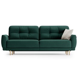 Sofa CANTO kolor butelkowa zieleń styl nowoczesny homede - SOFA/HOM/CANTO/BOTTLEGREEN/3P
