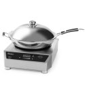 Wok indukcyjny 3500W z patelnią indukcyjną Profi Line - Hendi 239681