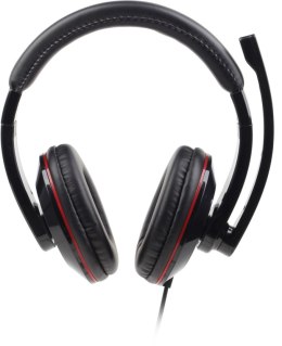 Słuchawki z mikrofonem GEMBIRD MHS-U-001 Czarny
