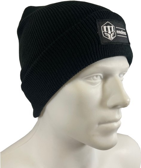 Czapka zimowa MASTERS czarna