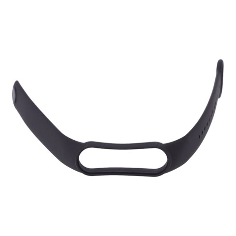 Silikonowy pasek opaska do Xiaomi Mi Band 5/ Xiaomi Mi Band 6 - czarny