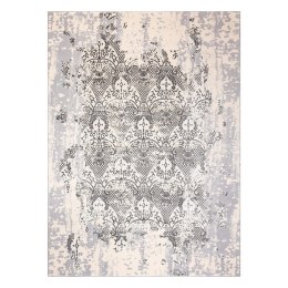 Dywan IONA ORNAMENT kolor kremowy 120x170 Hakano - RUG/LU/IONA/ORNAMENT/CREAM+GREY/120x170