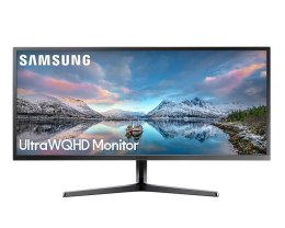 Monitor 34 cale LS34C500GAUXEN VA 3440x1440 Ultra WQHD 21:9 format kinowy 2xHDMI/1xDP 5ms (GTG) płaski 2 lata d2d