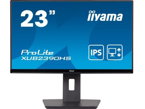 Monitor 23 cale XUB2390HS-B5 IPS,D-SUB,DVI,HDMI,PIVOT,2x2W,HAS(15cm)